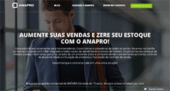 Desktop Screenshot of anapro.com.br