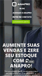 Mobile Screenshot of anapro.com.br